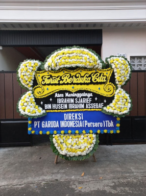 Papan Bunga Duka di Pilangrejo