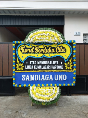 Papan Bunga Duka di Pilangrejo